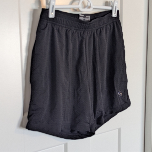 Nice Laundry Mesh Lounge 4" Shorts - Black with Embroidered Snake sz S - Picture 2 of 6